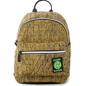 Festy Bound Mini Backpack Purse by Dime Bags-Static Amber NWT